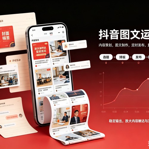 崇信抖音图文代运营服务